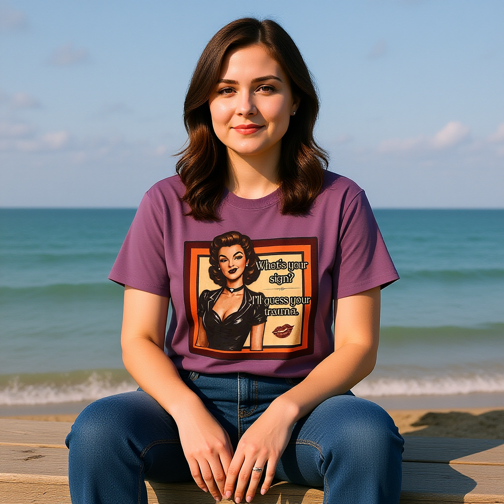 What's Your Sign? Retro T-Shirt — Curated and Refined Graphic Tee