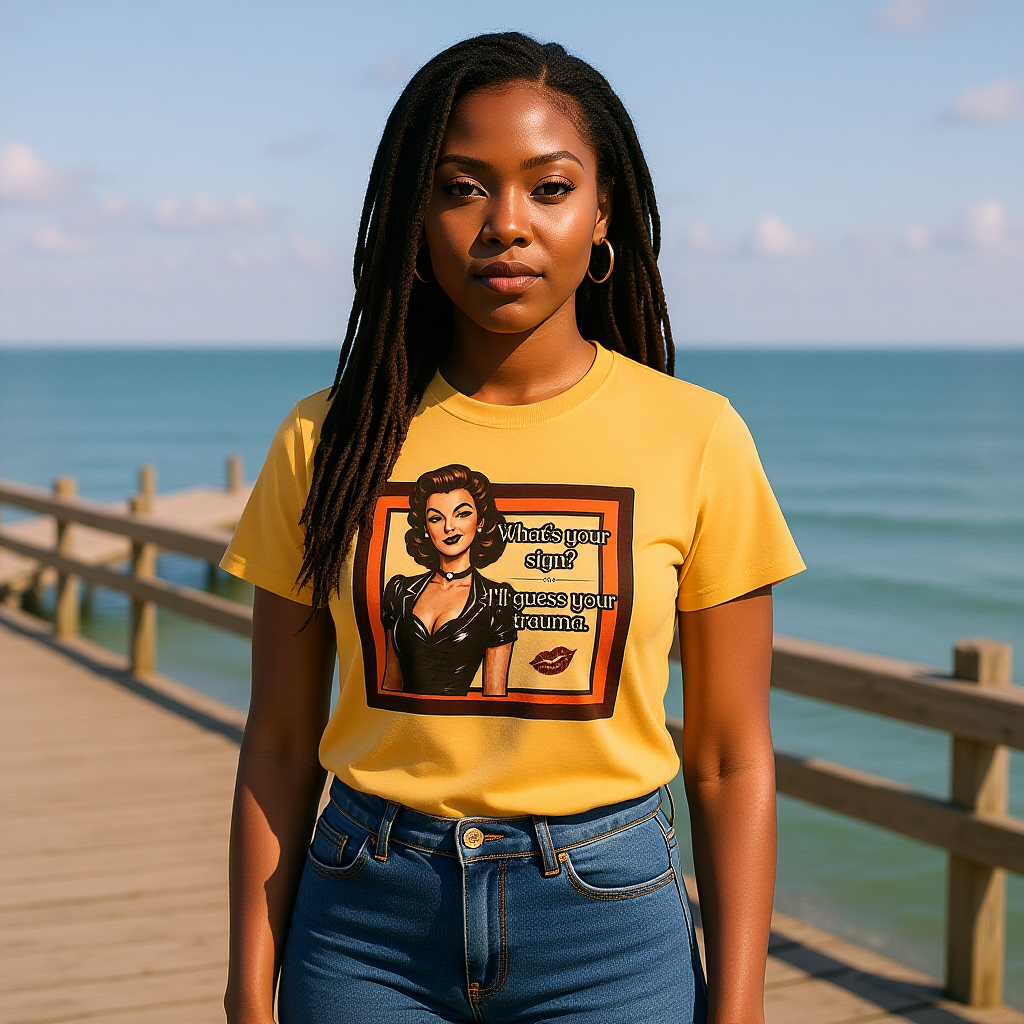 What's Your Sign? Retro T-Shirt — Curated and Refined Graphic Tee