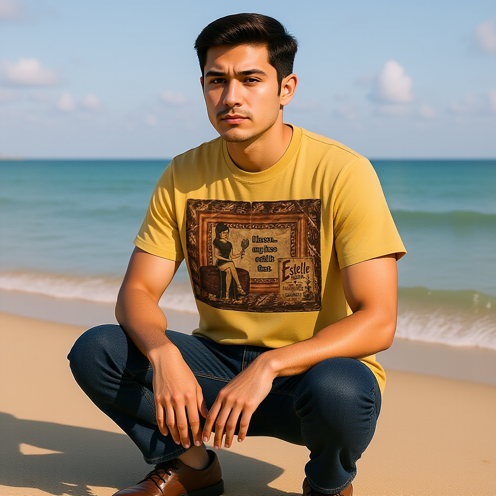 I Know My Face Retro T-Shirt — Estelle Parfum Vintage Style Graphic Tee