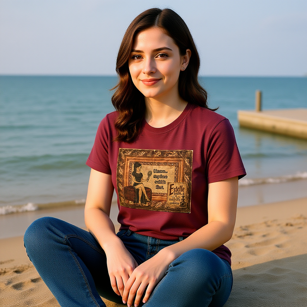 I Know My Face Retro T-Shirt — Estelle Parfum Vintage Style Graphic Tee