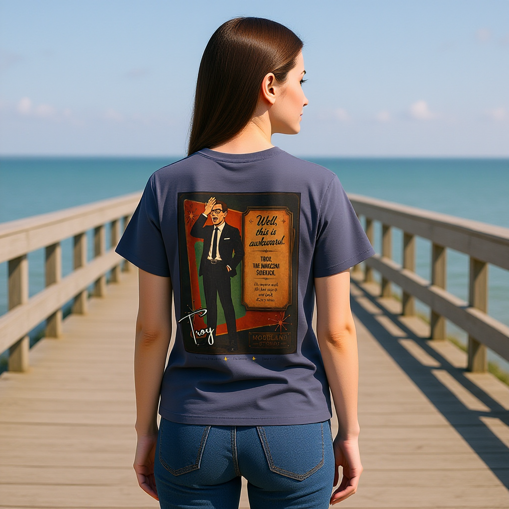 Moodland Studios Troy Retro T-Shirt — Vintage Studio Poster Tee