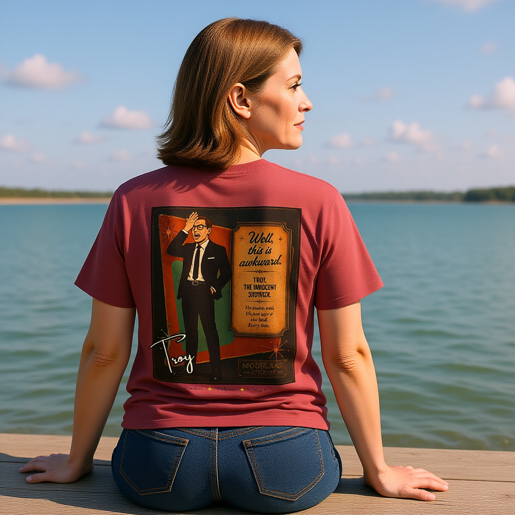 Moodland Studios Troy Retro T-Shirt — Vintage Studio Poster Tee