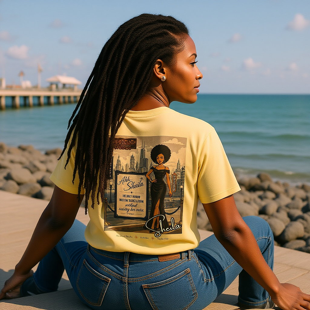 Moodland Studios Sheila Retro T-Shirt — Vintage Studio Poster Tee