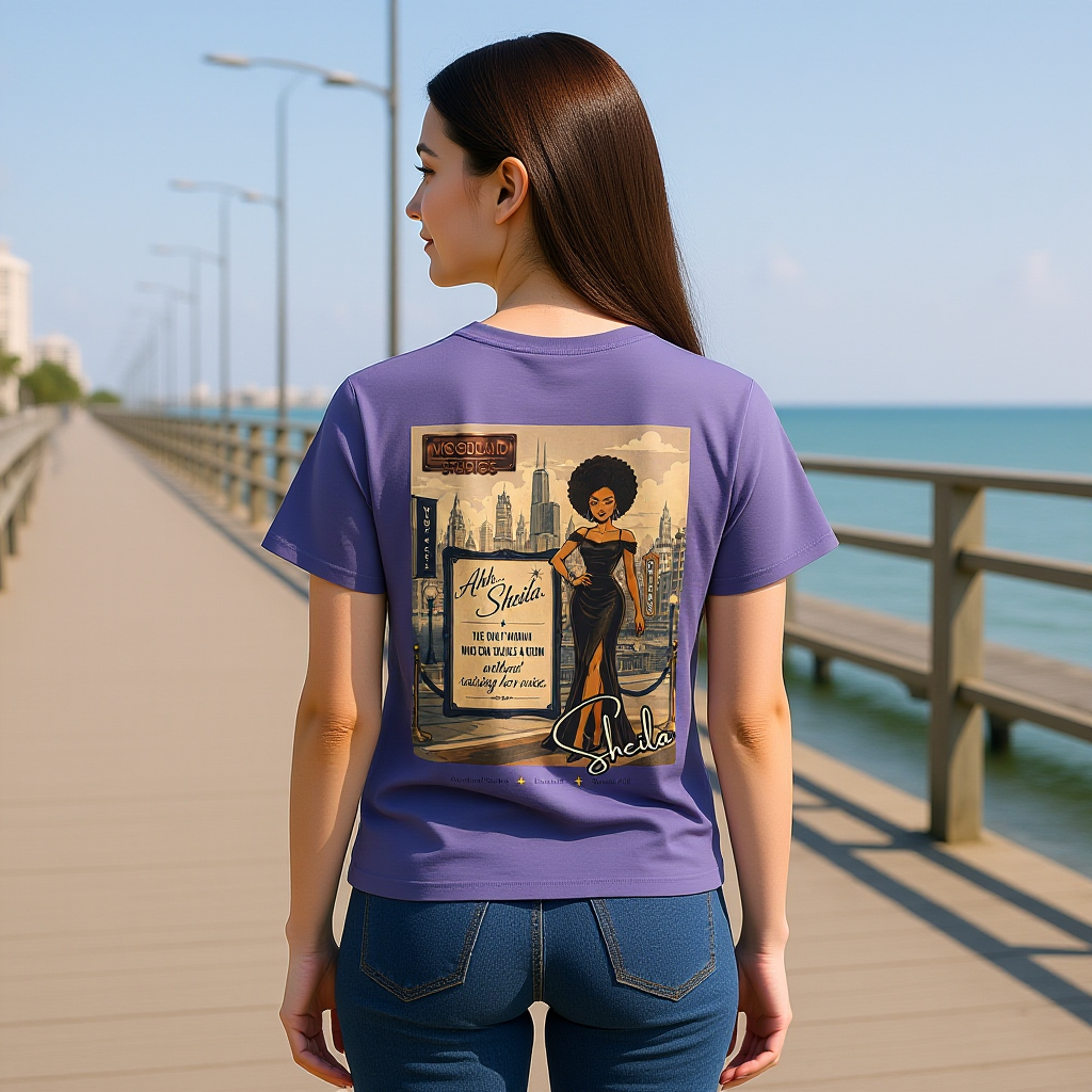 Moodland Studios Sheila Retro T-Shirt — Vintage Studio Poster Tee