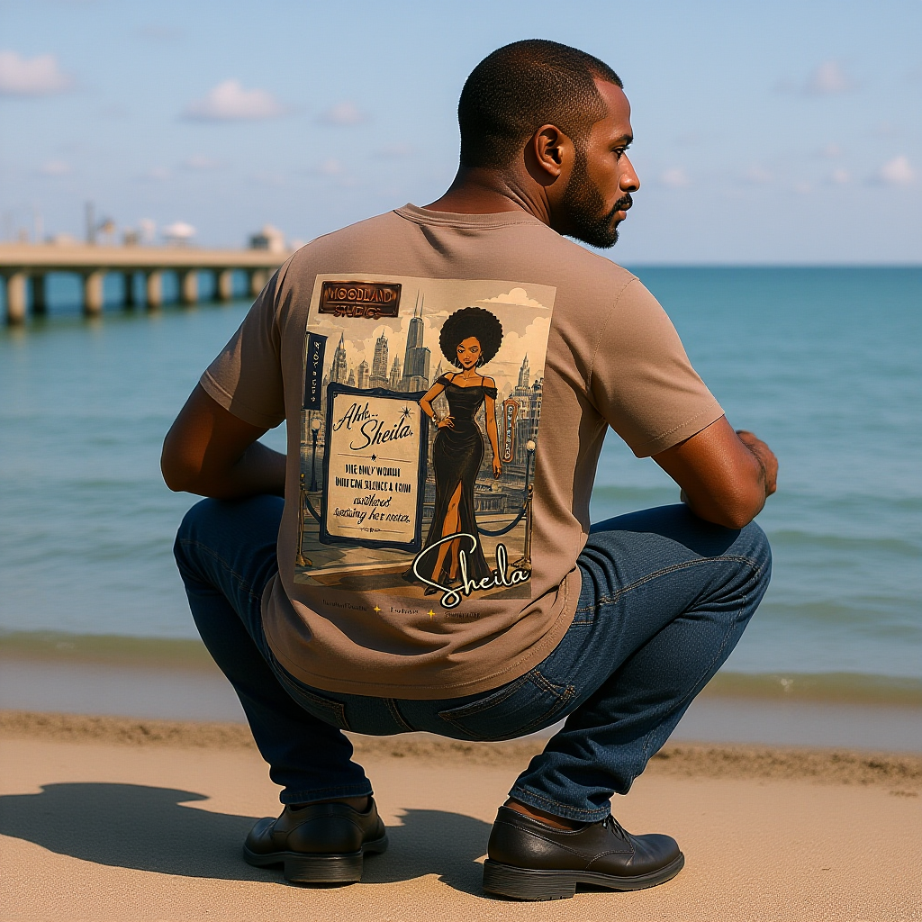 Moodland Studios Sheila Retro T-Shirt — Vintage Studio Poster Tee