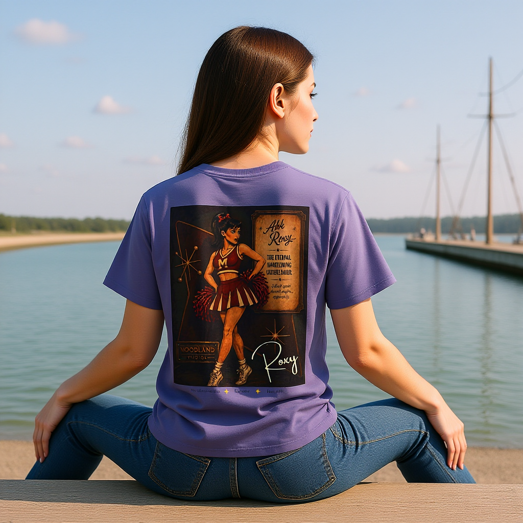 Moodland Studios Roxy Retro T-Shirt — Vintage Studio Poster Tee