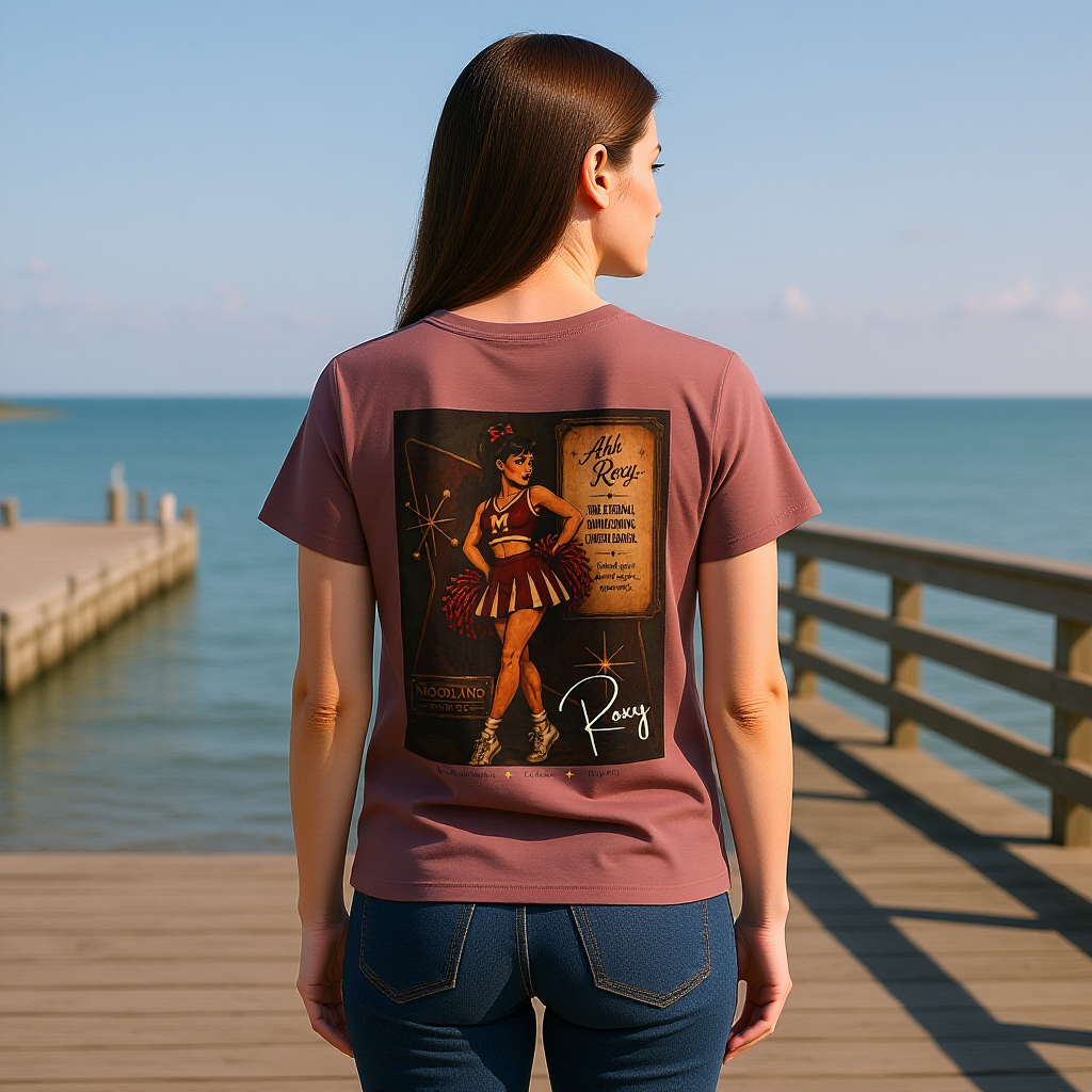 Moodland Studios Roxy Retro T-Shirt — Vintage Studio Poster Tee