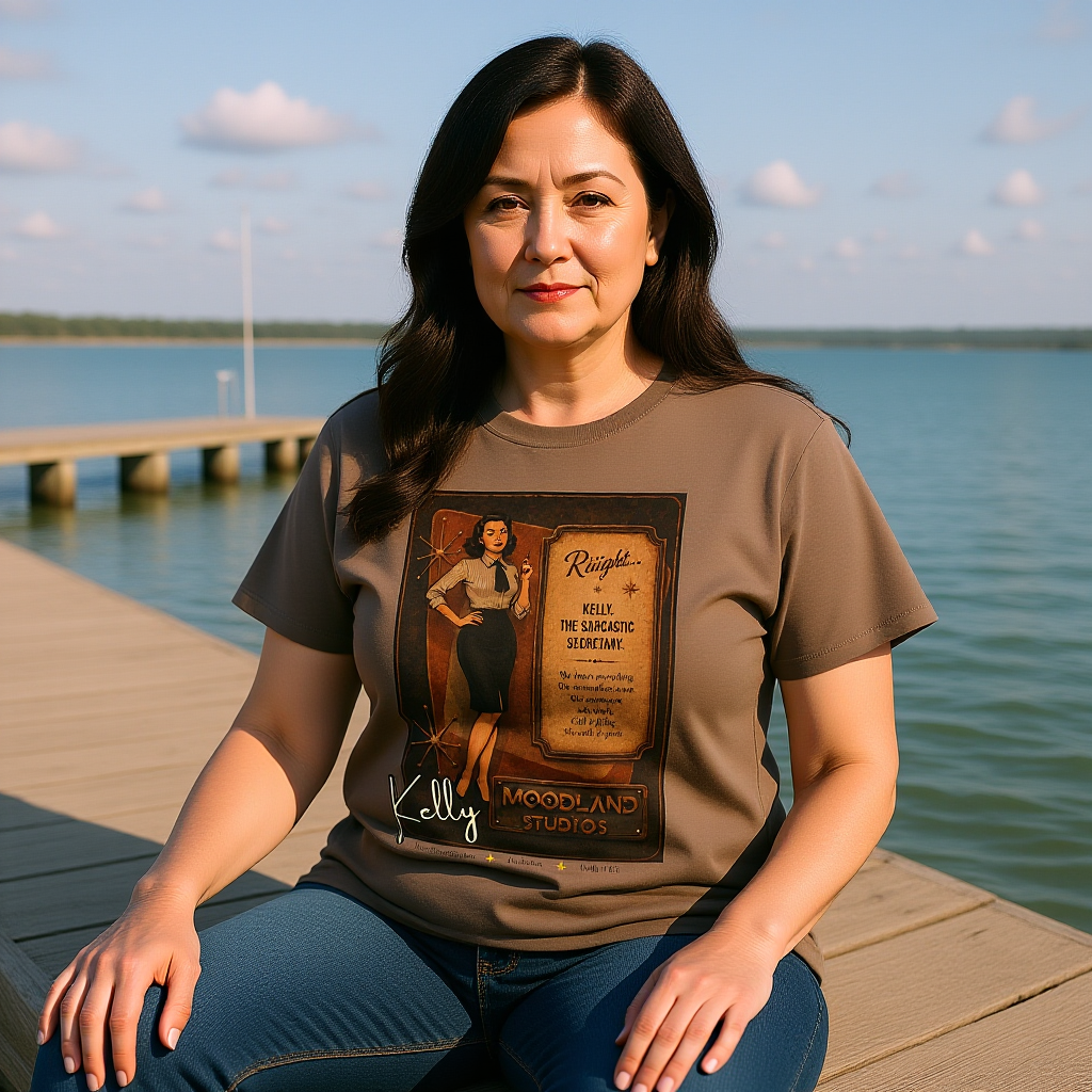 Moodland Studios Kelly Retro T-Shirt — Vintage Studio Poster Tee