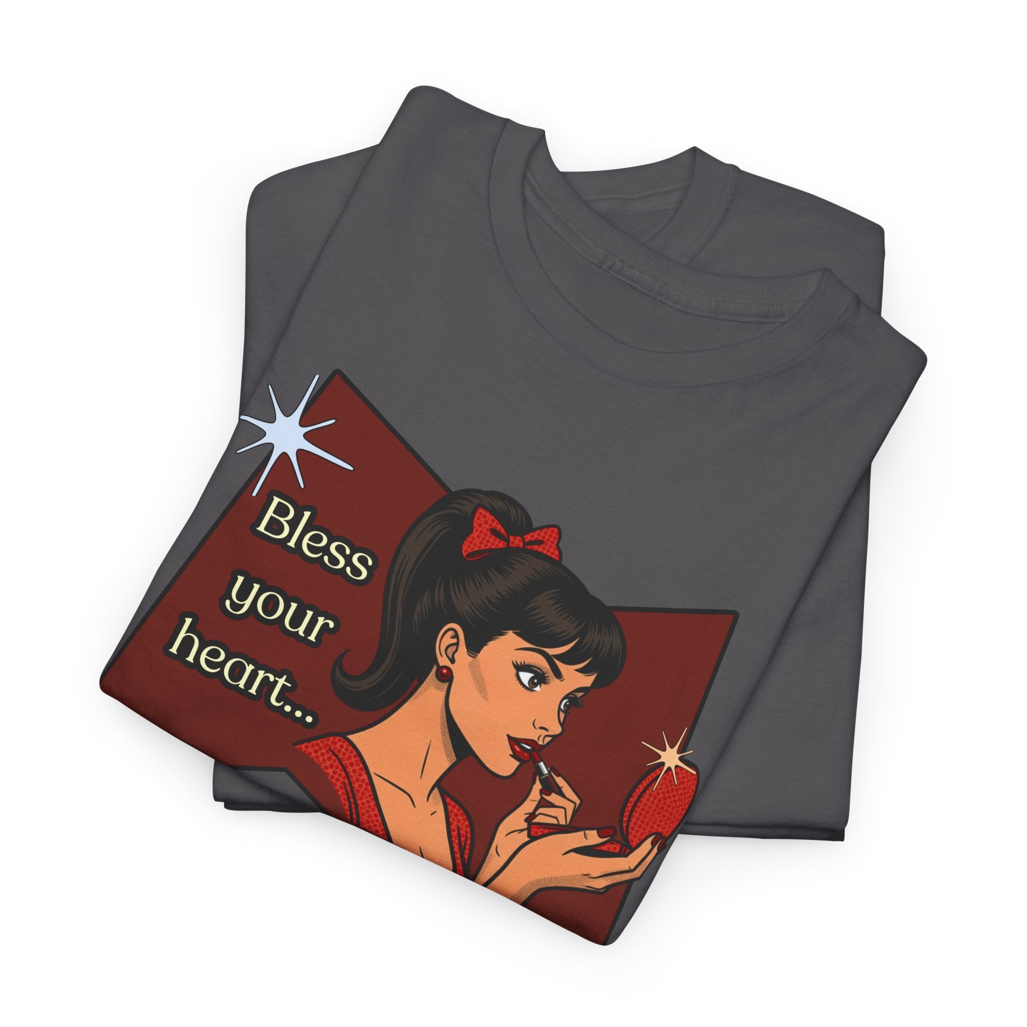Bless Your Heart Retro T-Shirt  -- Vintage Style Graphic Tee