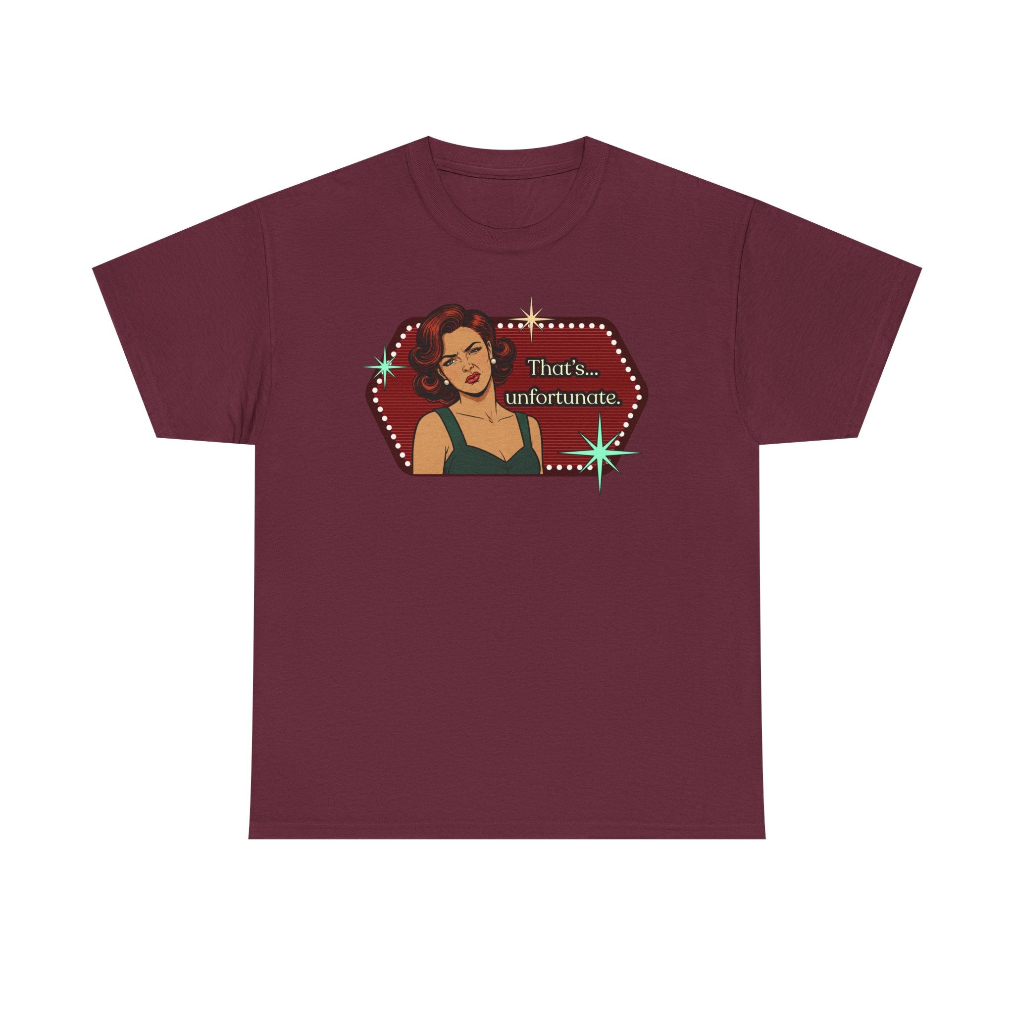 That's… Unfortunate Retro Tee — Vintage Style Graphic Tee