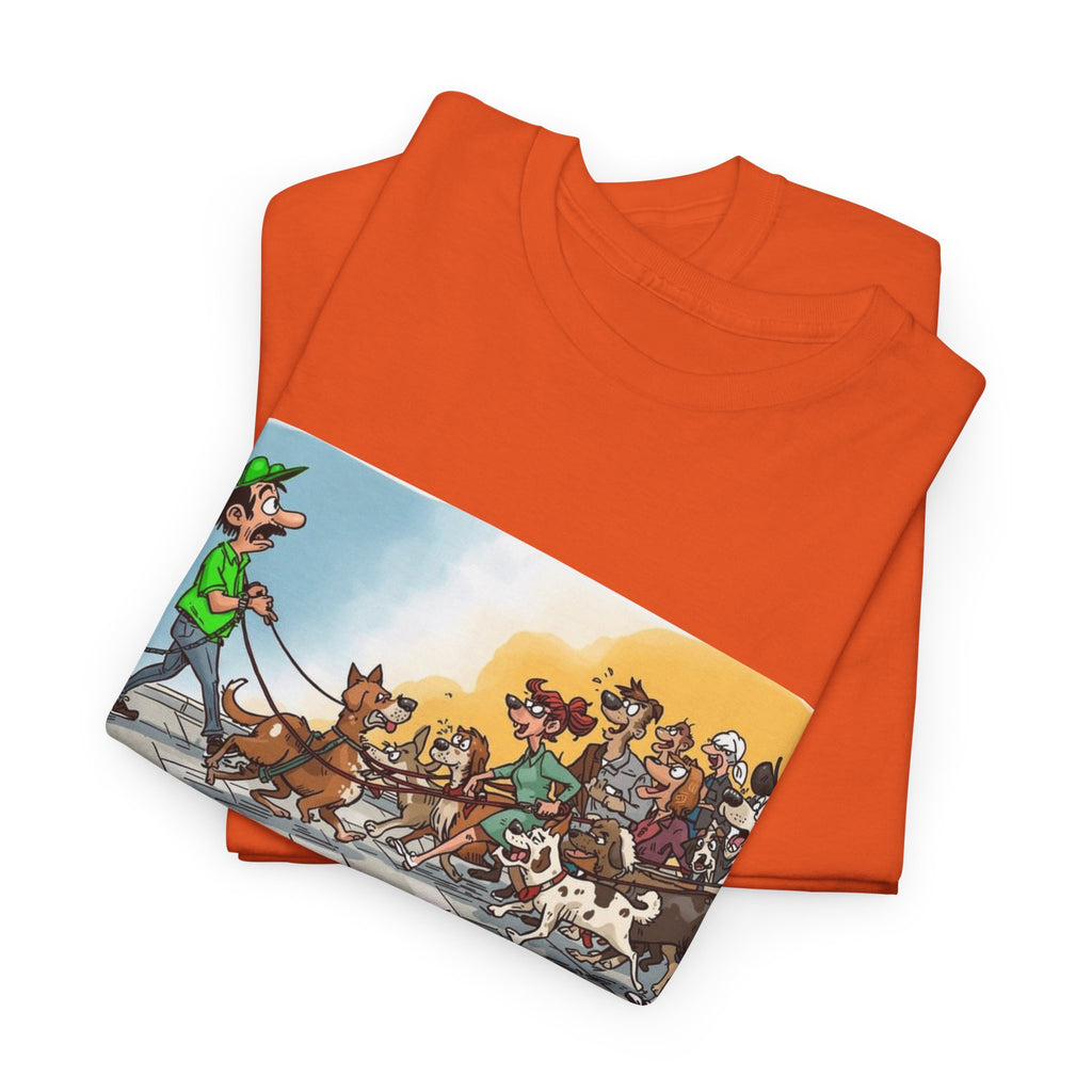 Dog Walker Life Unisex Tee - Fun Graphic T-Shirt for Dog Lovers