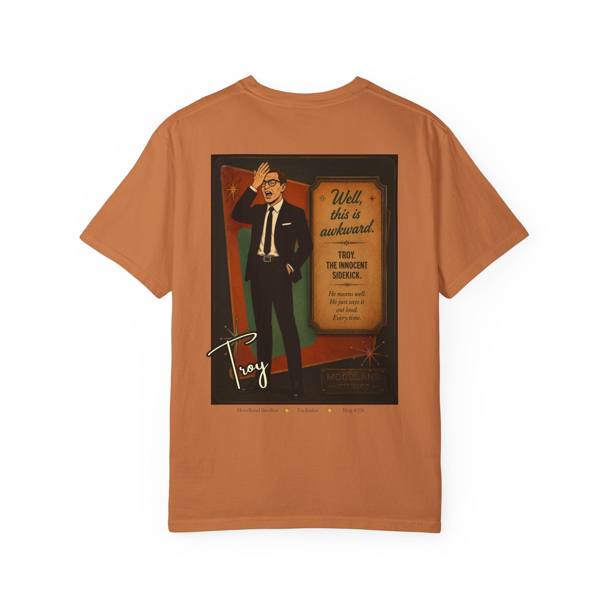 Moodland Studios Troy Retro T-Shirt — Vintage Studio Poster Tee