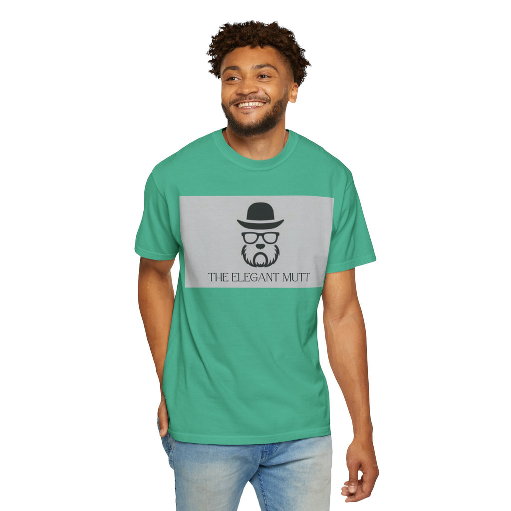 The Elegant Mutt Retro T‑Shirt — Vintage Style Mutt Logo Graphic Tee