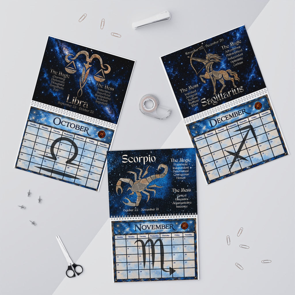 2027 Zodiac Society Wall Calendar