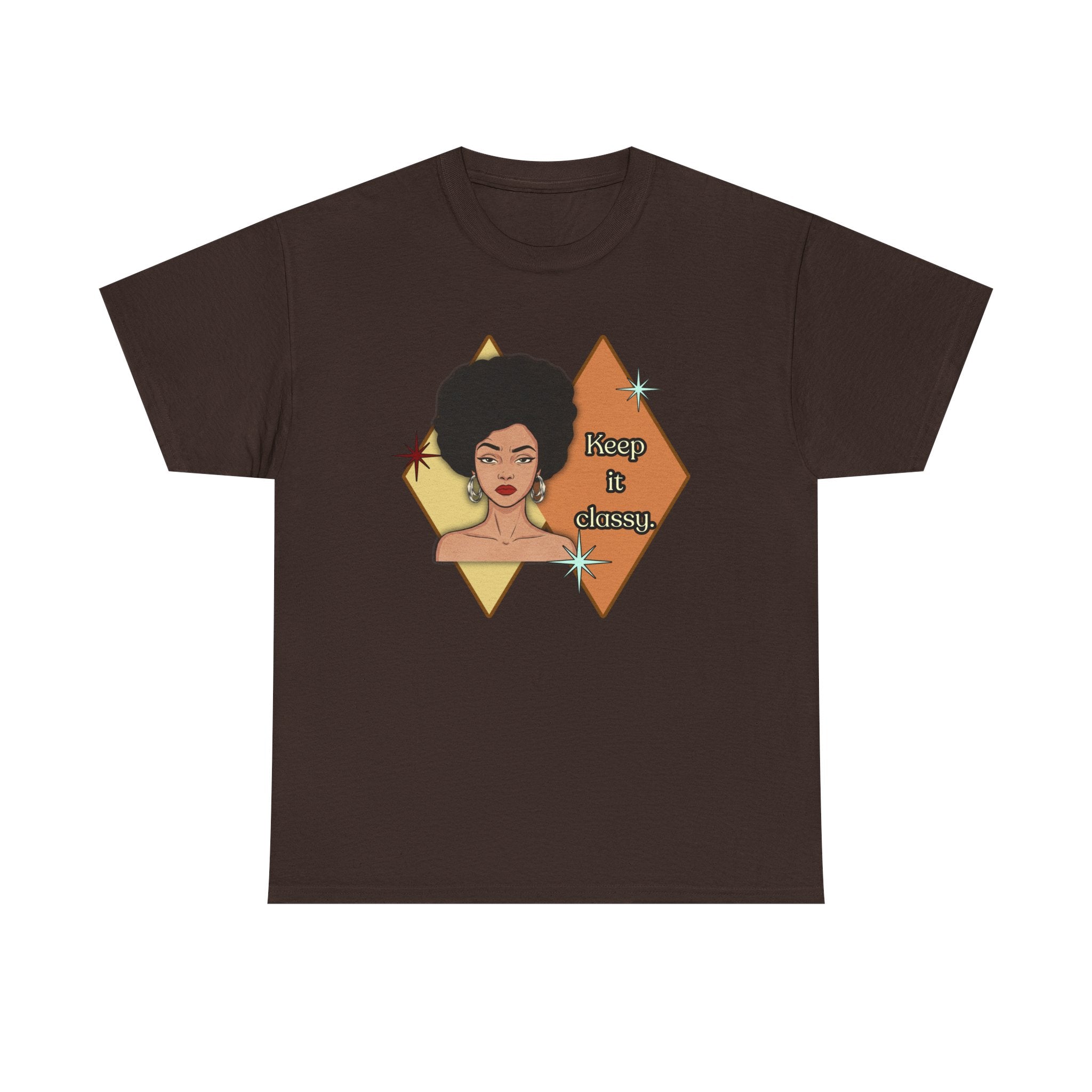 Keep It Classy Retro Tee — Vintage Style Graphic Tee