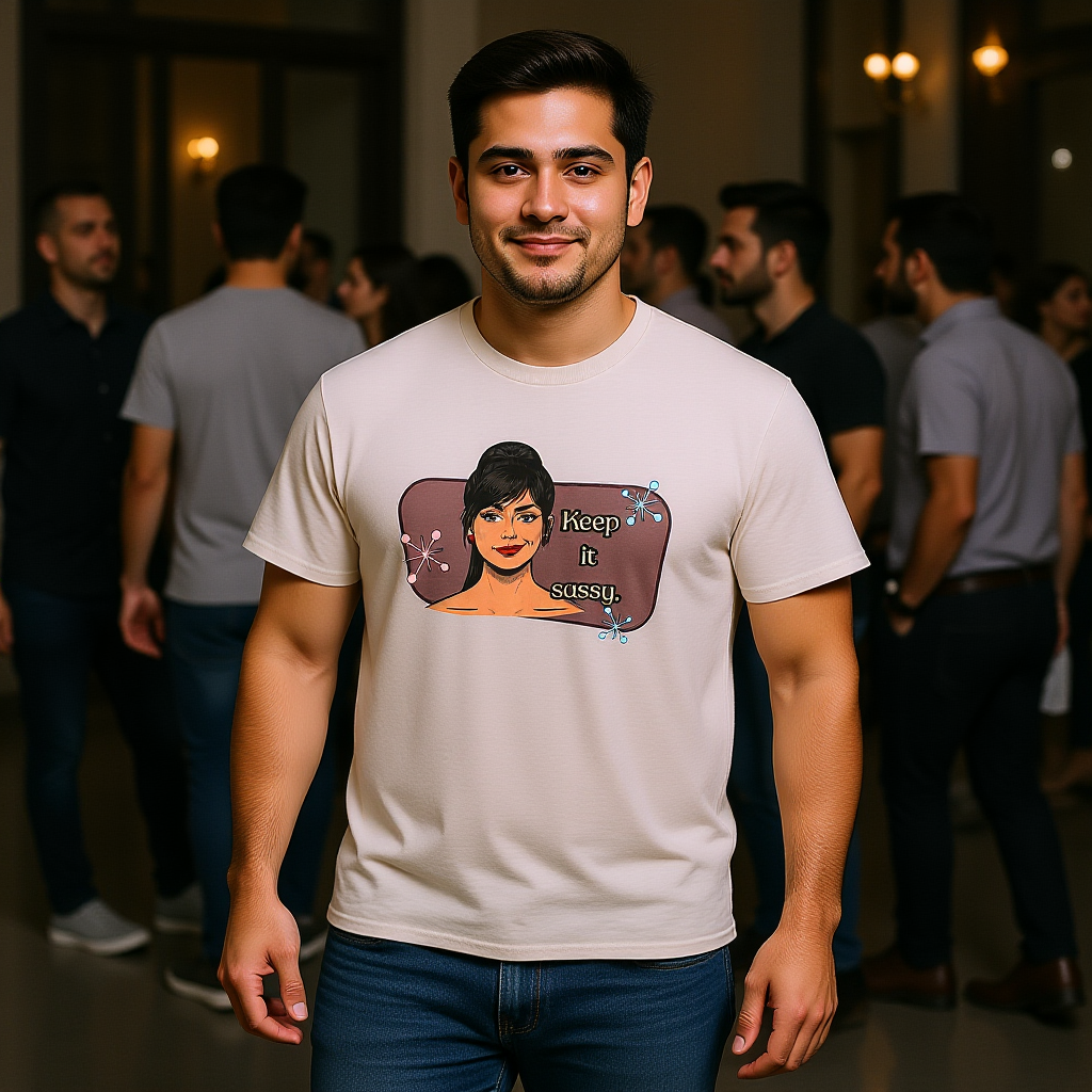 Keep It Sassy Retro Tee — Vintage Style Graphic Tee