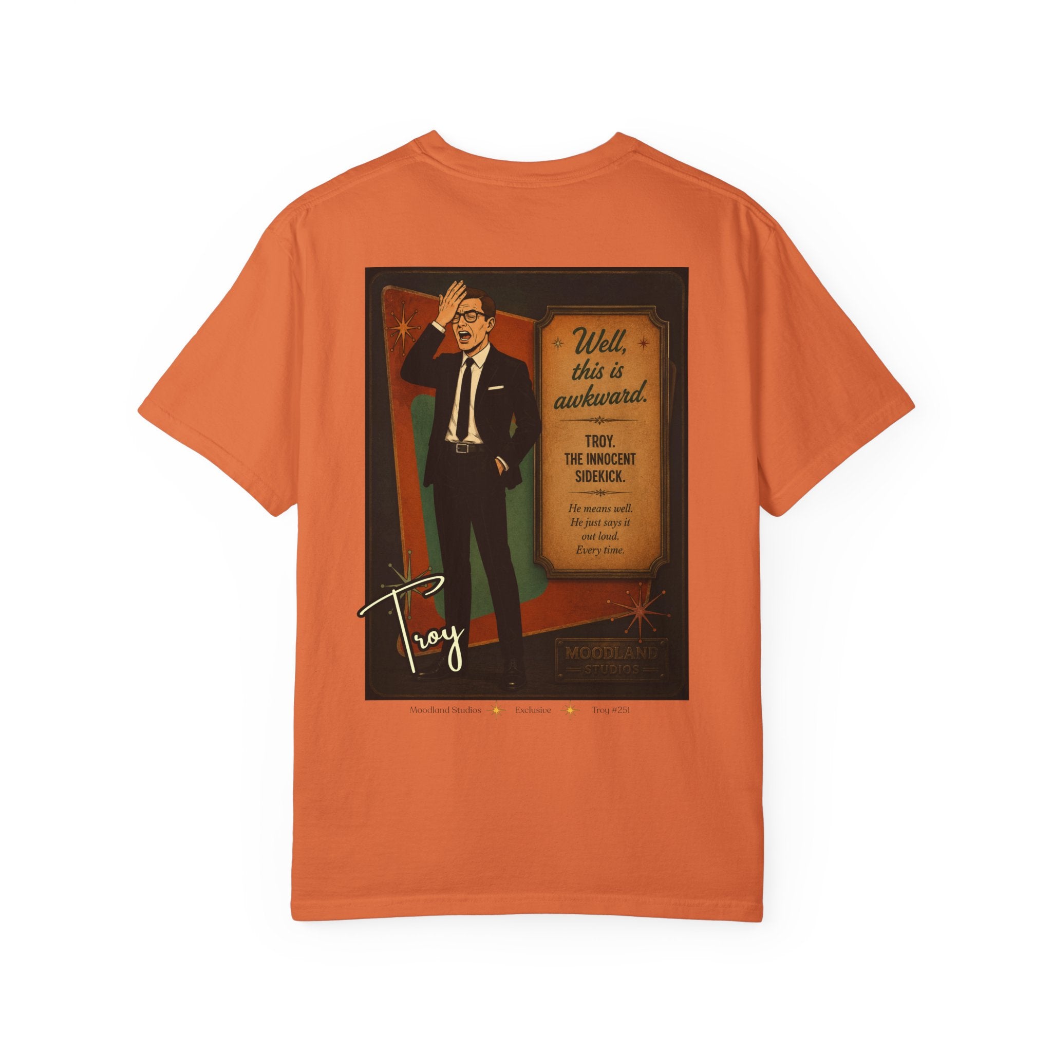 Moodland Studios Troy Retro T-Shirt — Vintage Studio Poster Tee