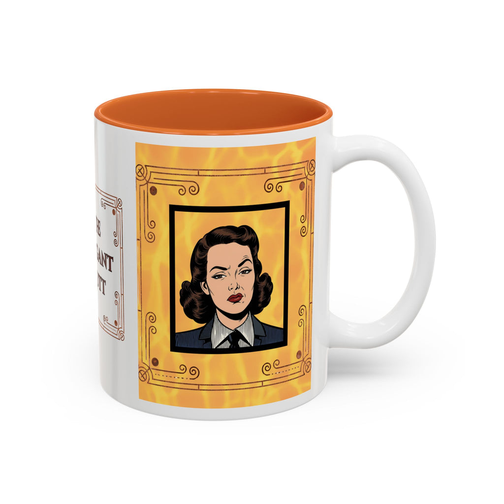 Kelly Accent Mug – Two-Tone Coffee Cup (11oz)