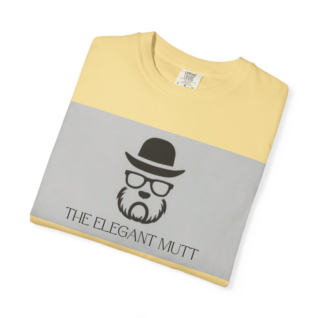 The Elegant Mutt Retro T‑Shirt — Vintage Style Mutt Logo Graphic Tee