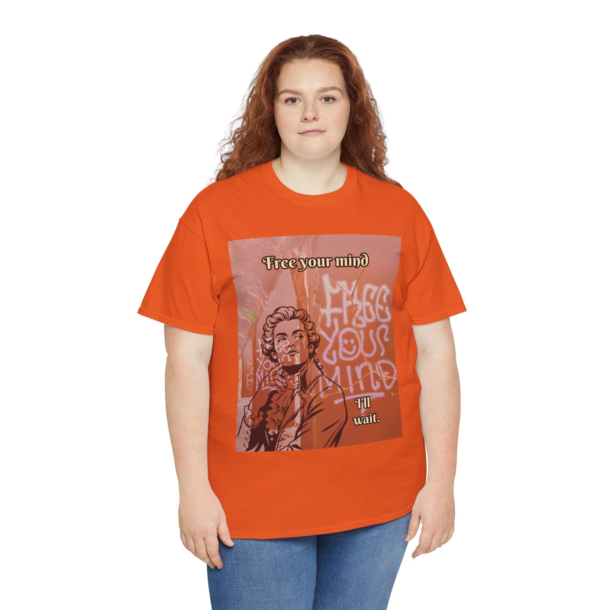 Free Your Mind. I'll Wait 2. — Vintage Graphic Tee