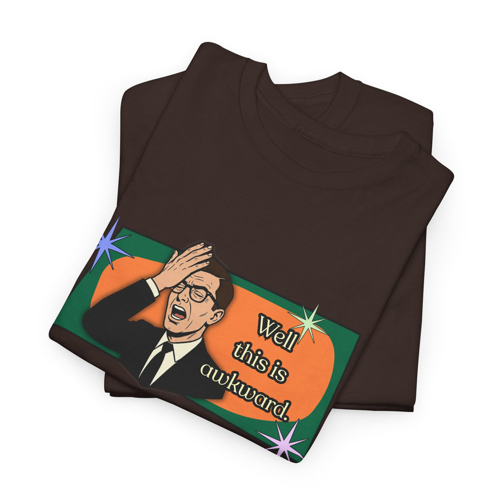 Well That Was Awkward Retro Tee — Vintage Style Graphic Tee