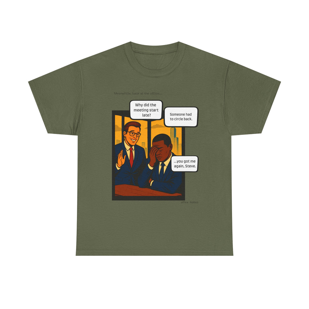 office Politics — Circling Back Graphic Tee