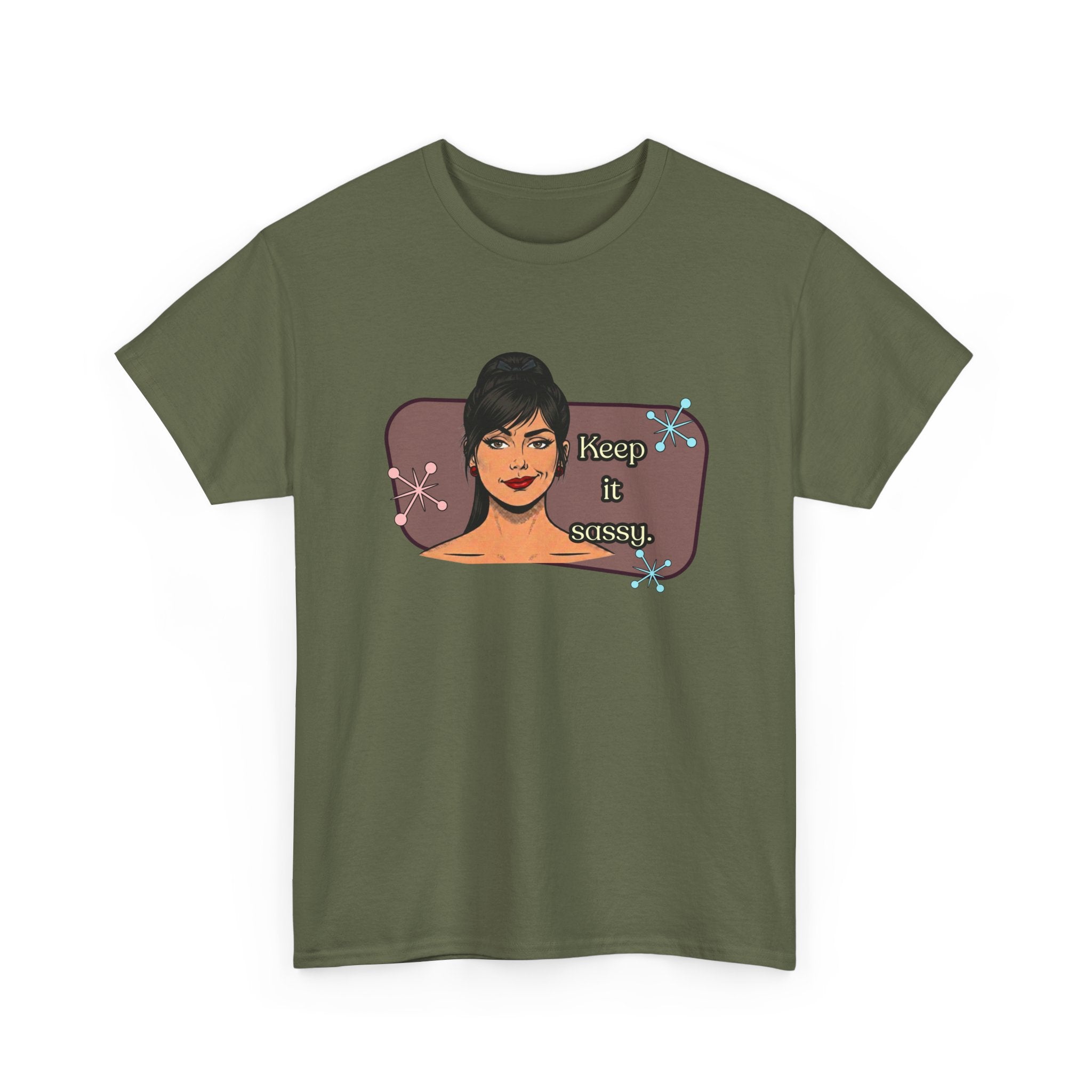 Keep It Sassy Retro Tee — Vintage Style Graphic Tee
