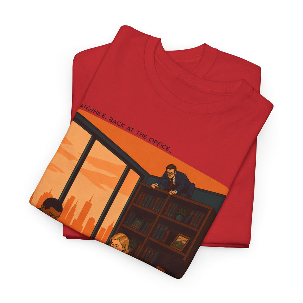 office Politics Retro T-Shirt — Steve's Overview Vintage Style Graphic Tee