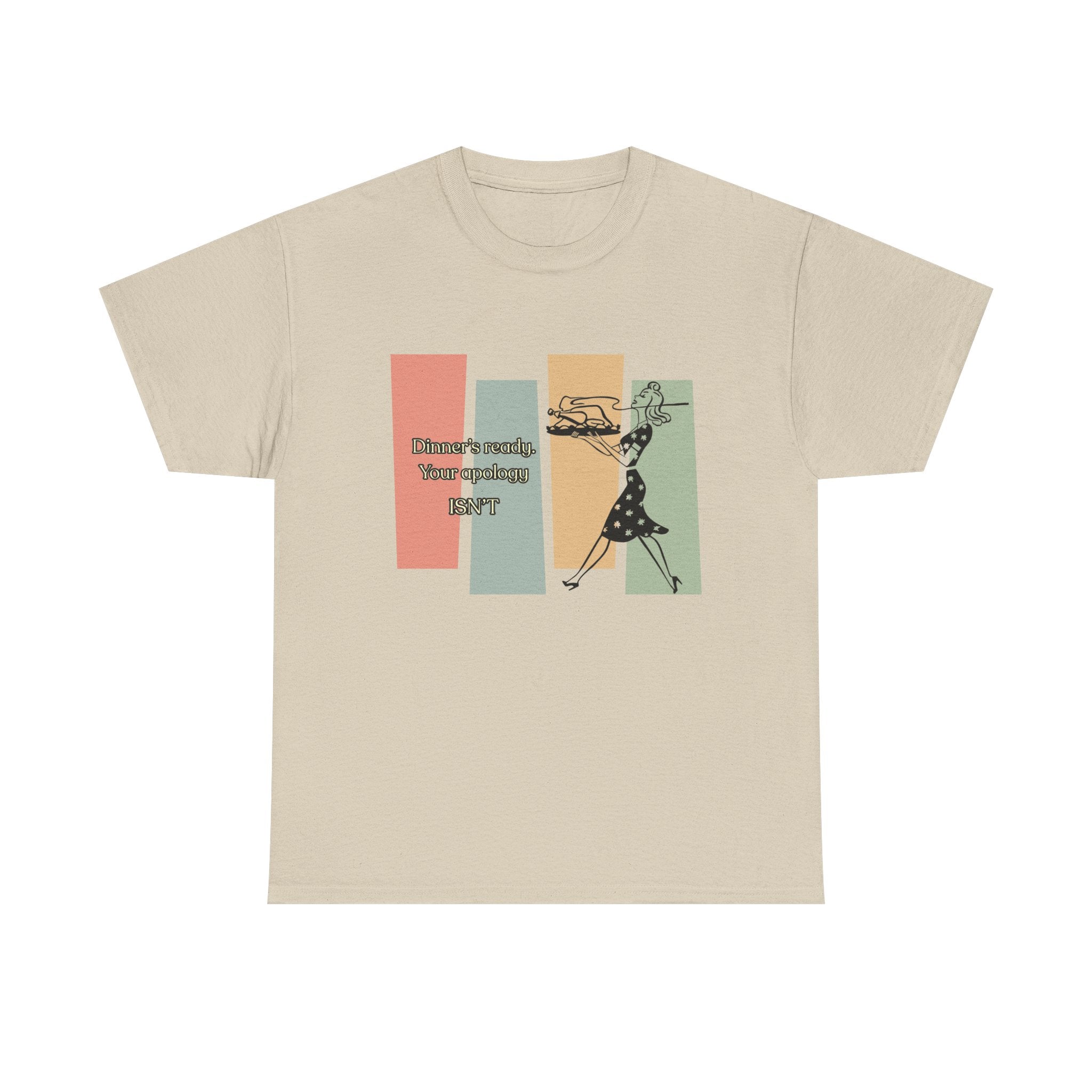 "Common Courtesy" Vintage, Graphic Tee – Dinner's Ready T-Shirt