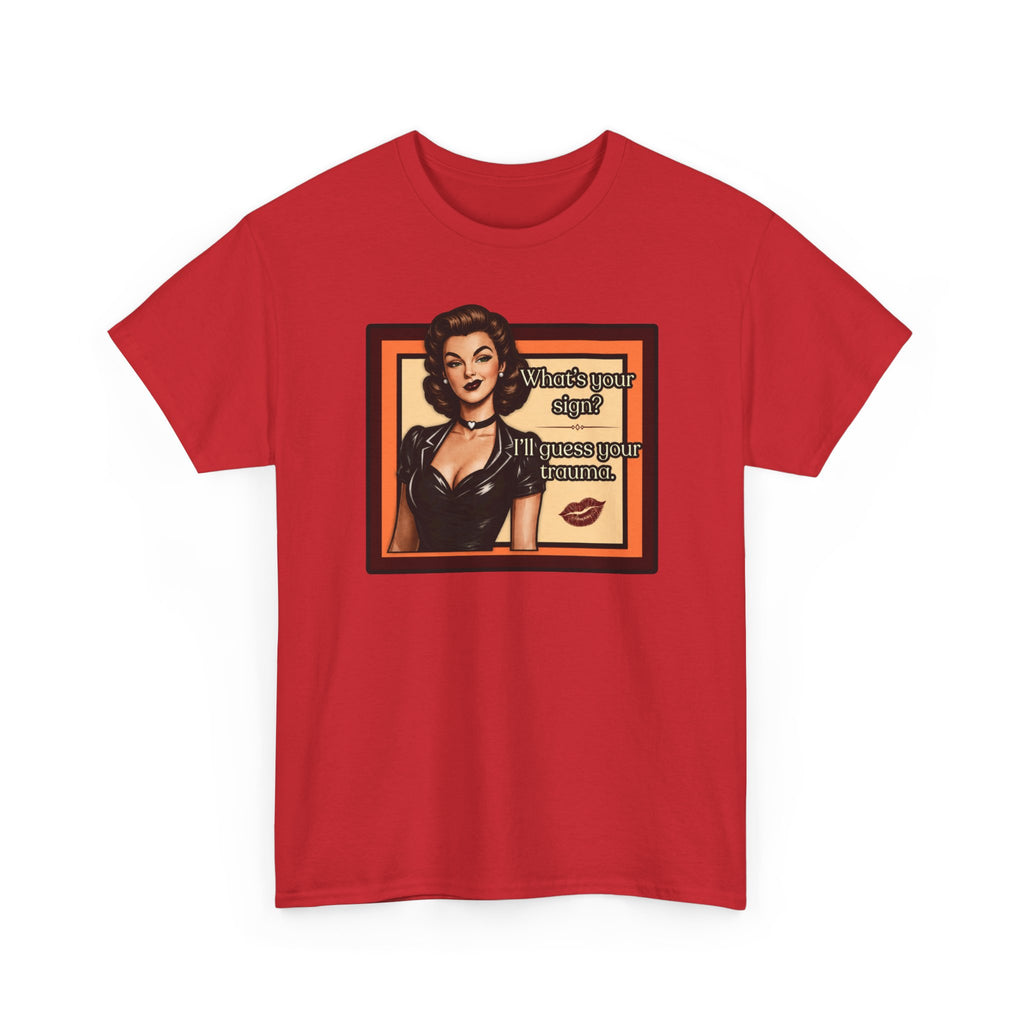 What's Your Sign? Retro T-Shirt - Melinda Speaks (Vol1) Vintage Style Graphic Tee