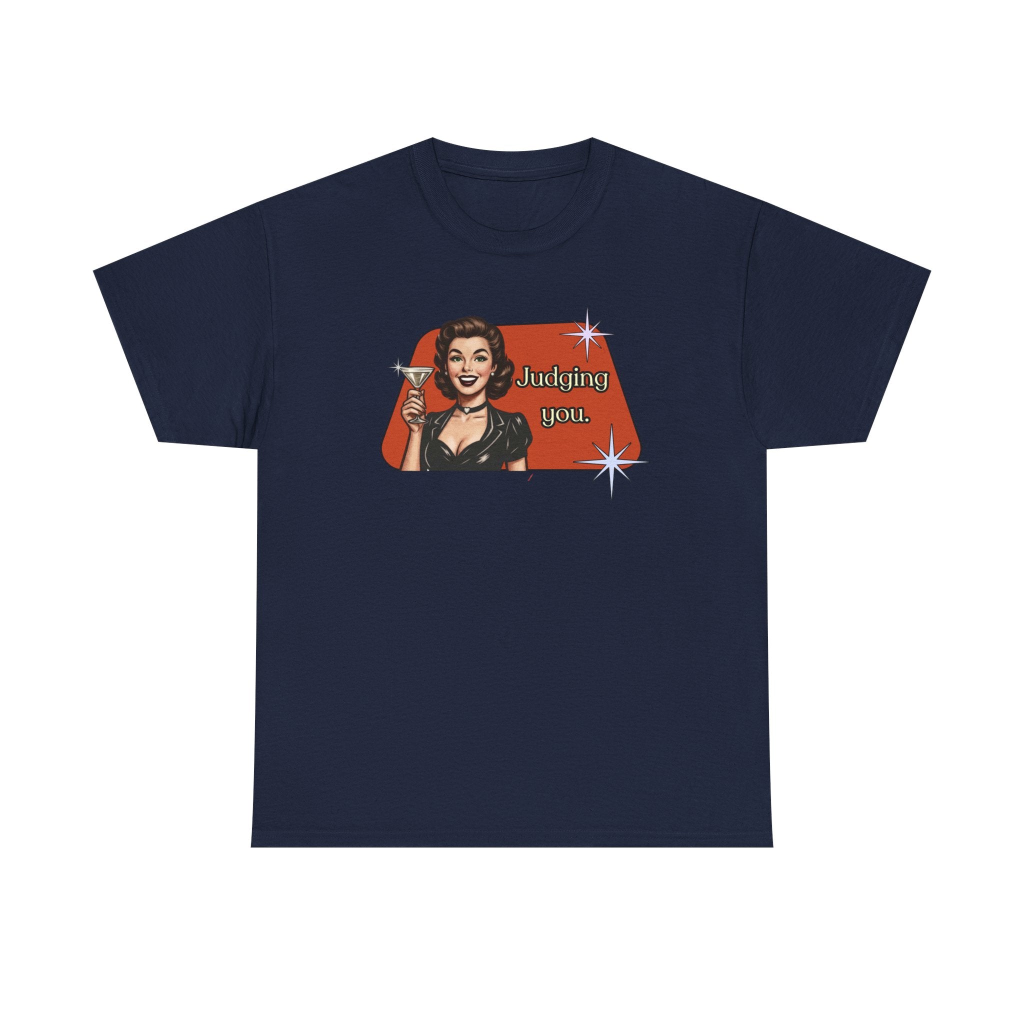 Judging You Retro T-Shirt — Vintage Style Graphic Tee