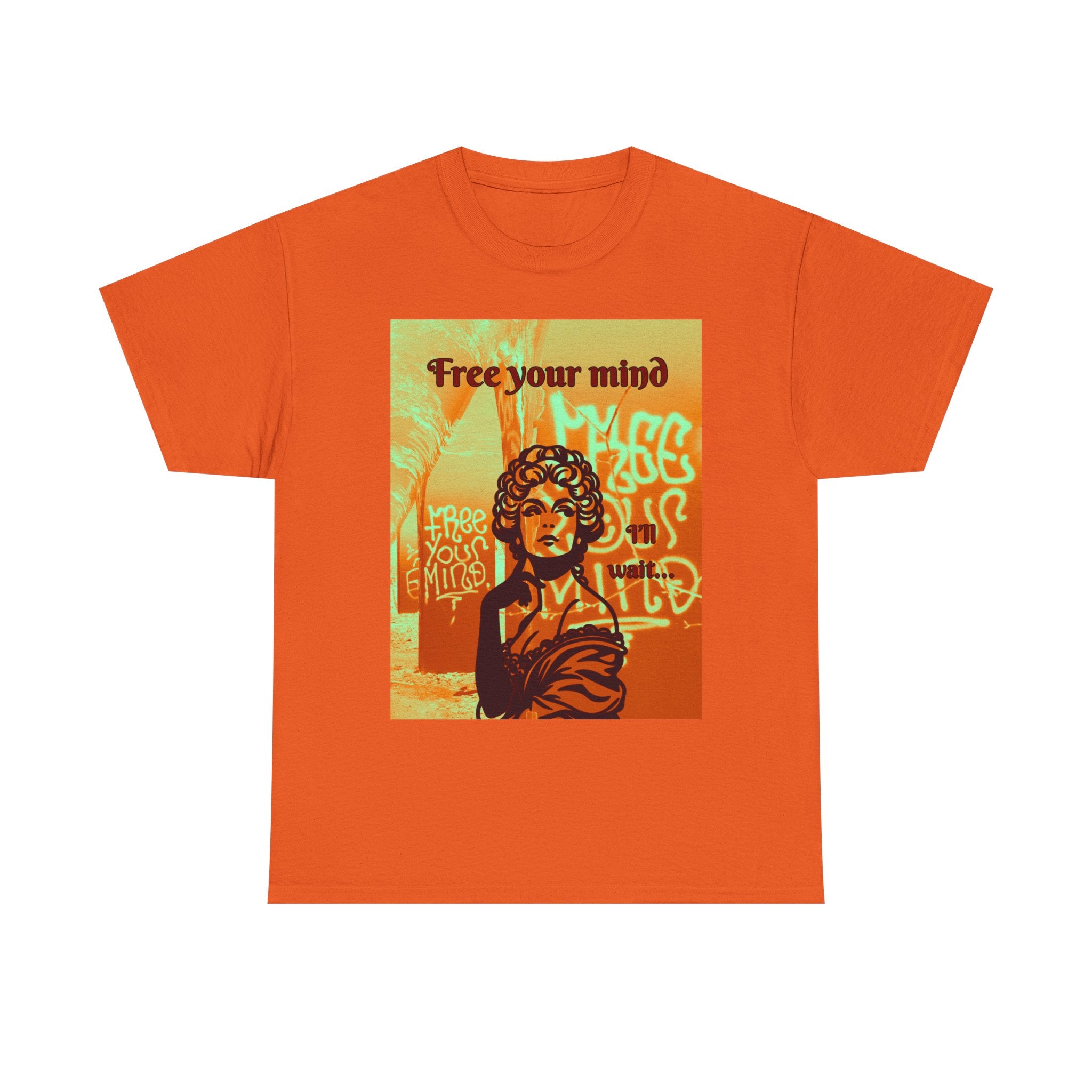 Common Courtesy — Vintage Graffiti Free Your Mind Graphic Tee