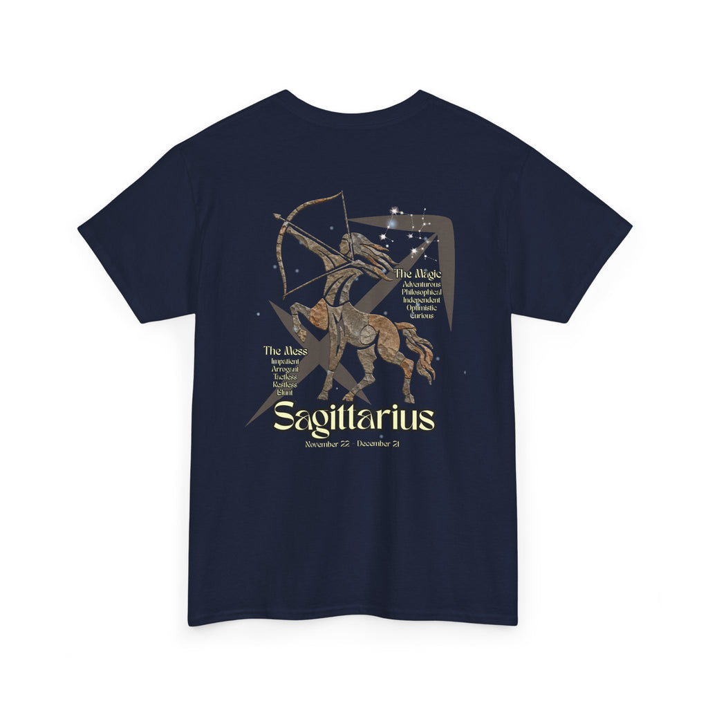 The Zodiac Society Astrology T-Shirt — Sagittarius Graphic Tee
