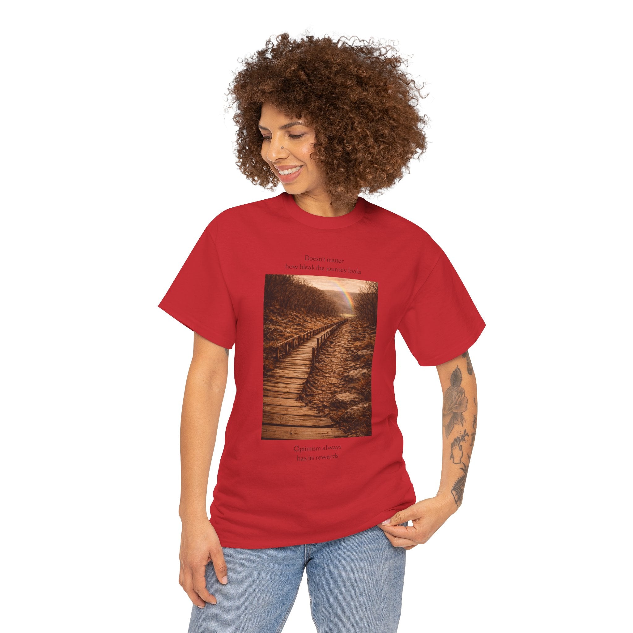 Inspirational Nature T-Shirt | Scenic Optimism Graphic Tee
