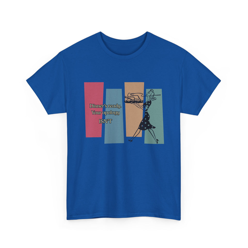 "Common Courtesy" Vintage, Graphic Tee – Dinner's Ready T-Shirt