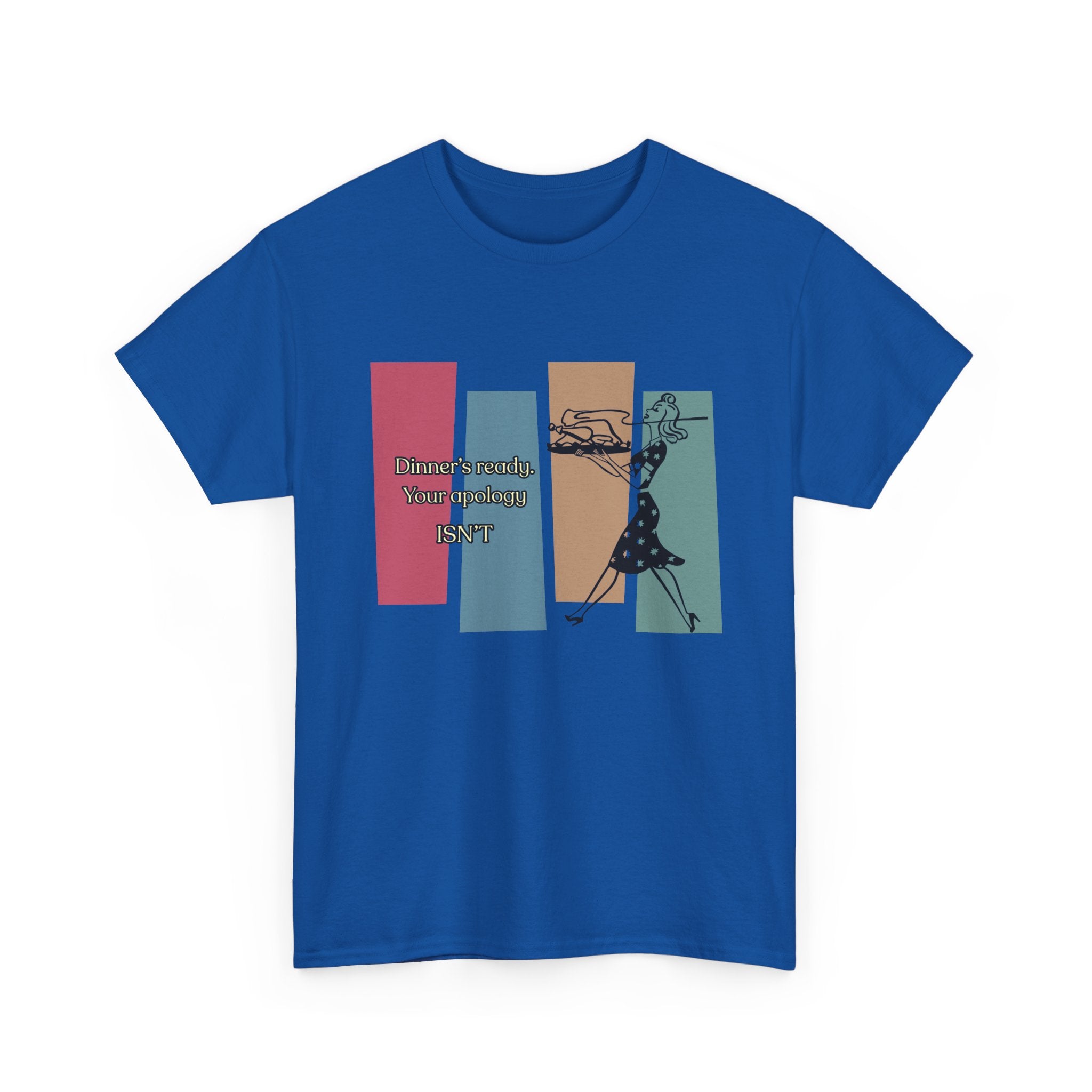 "Common Courtesy" Vintage, Graphic Tee – Dinner's Ready T-Shirt