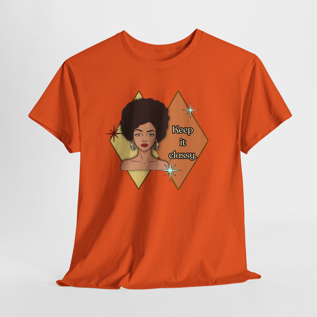 Keep It Classy Retro Tee — Vintage Style Graphic Tee