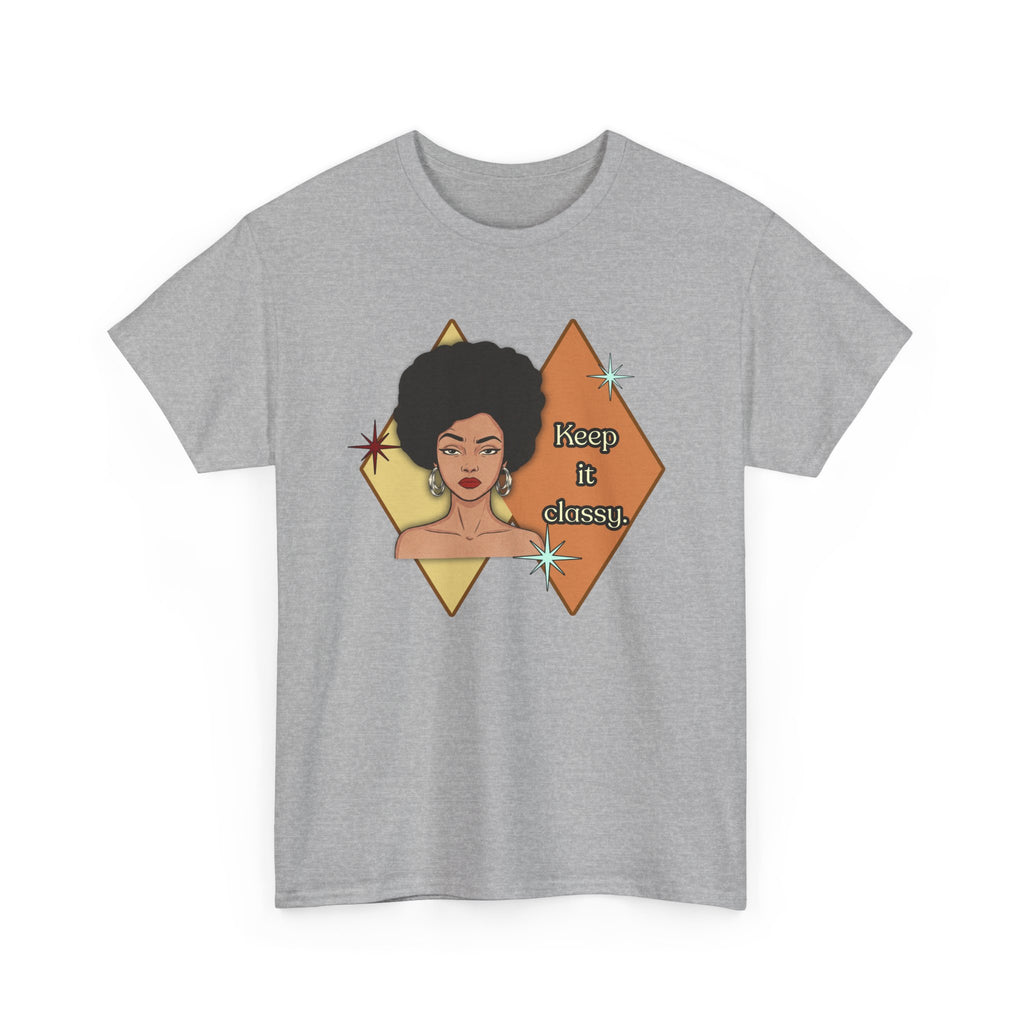 Keep It Classy Retro Tee — Vintage Style Graphic Tee
