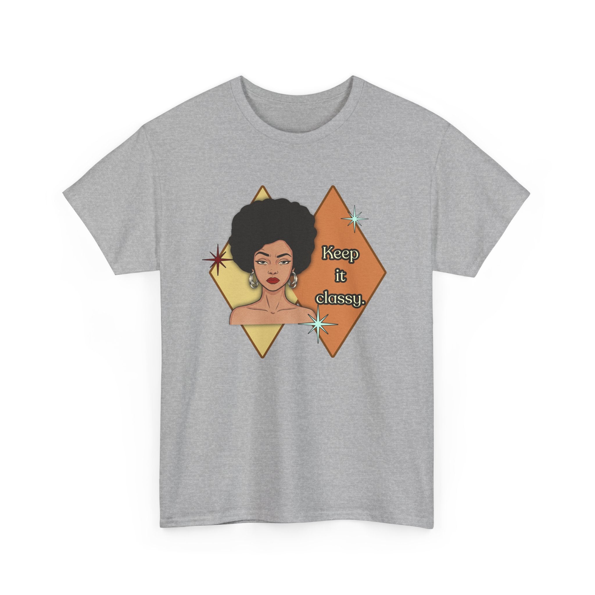 Keep It Classy Retro Tee — Vintage Style Graphic Tee