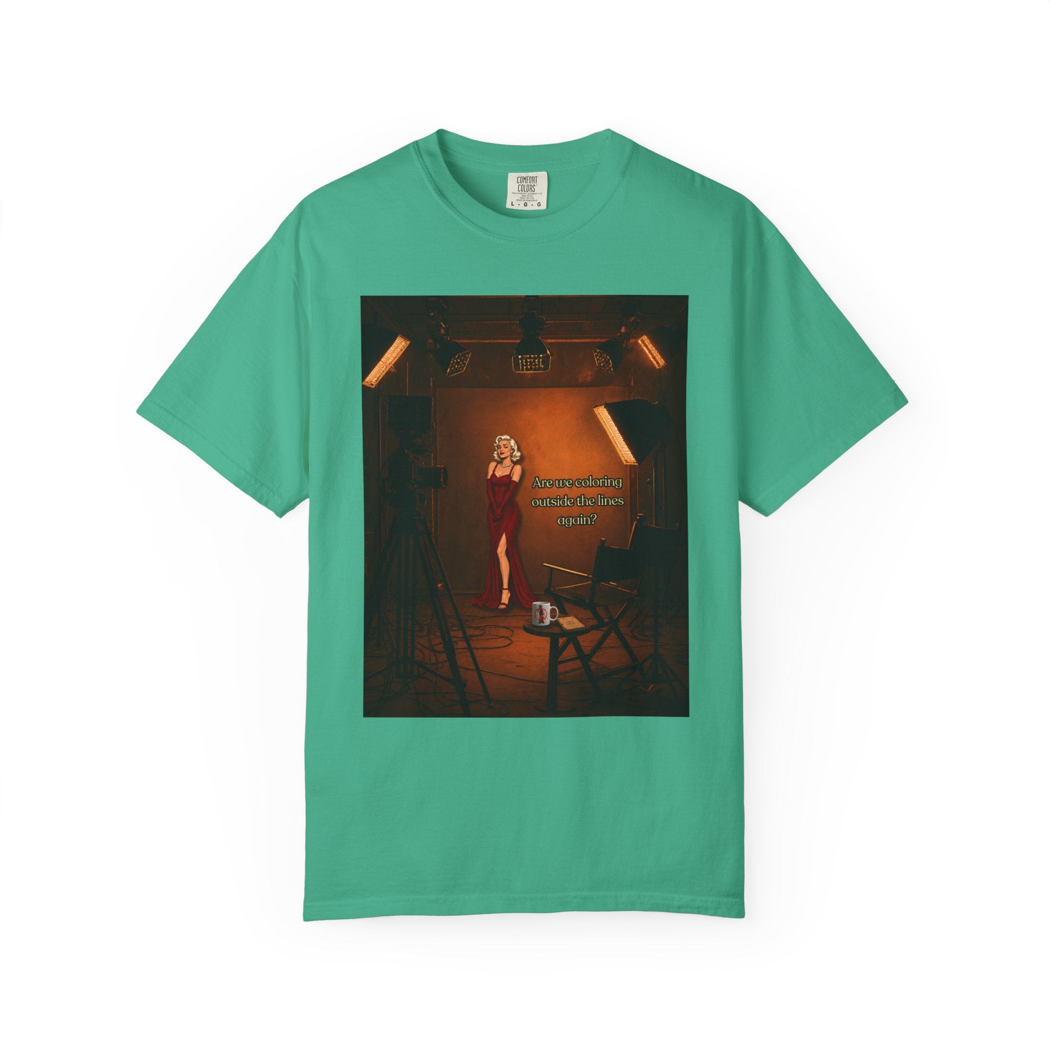 Are We Coloring Outside the lines again? Retro T-Shirt — Vintage Lexi Studio Graphic Tee