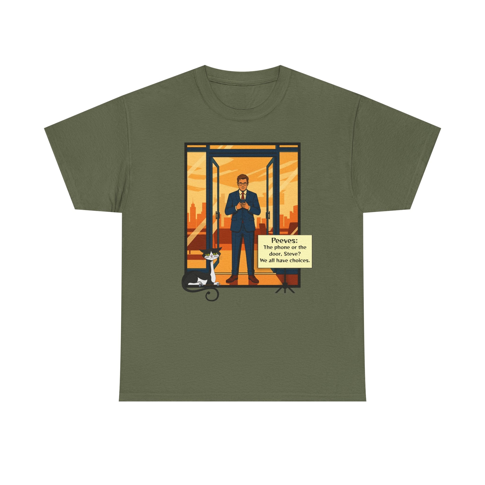 Peeves: Choices T-Shirt - Steve Touches a Nerve Graphic Tee