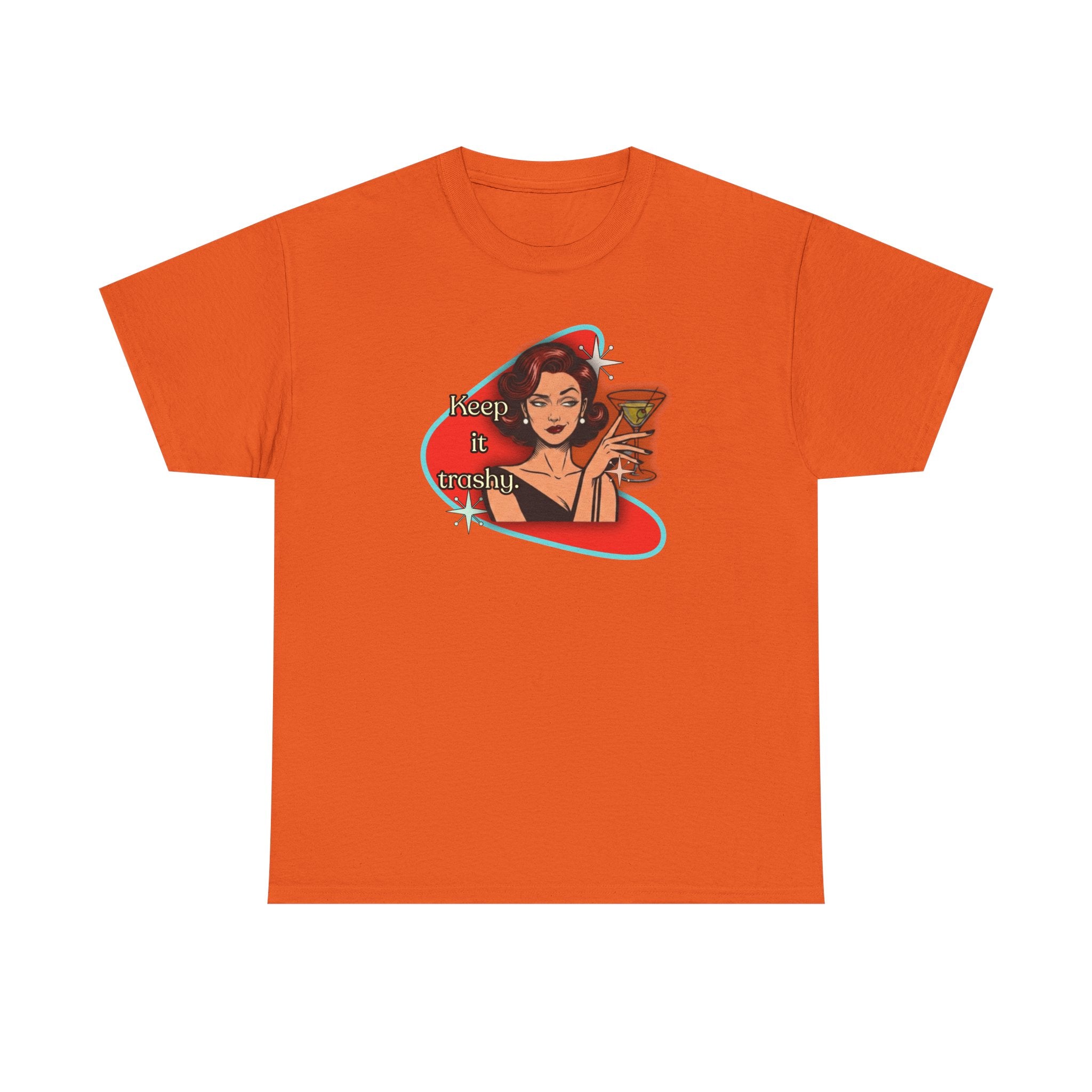Keep it Trashy Retro Tee – Vintage Style Graphic Tee