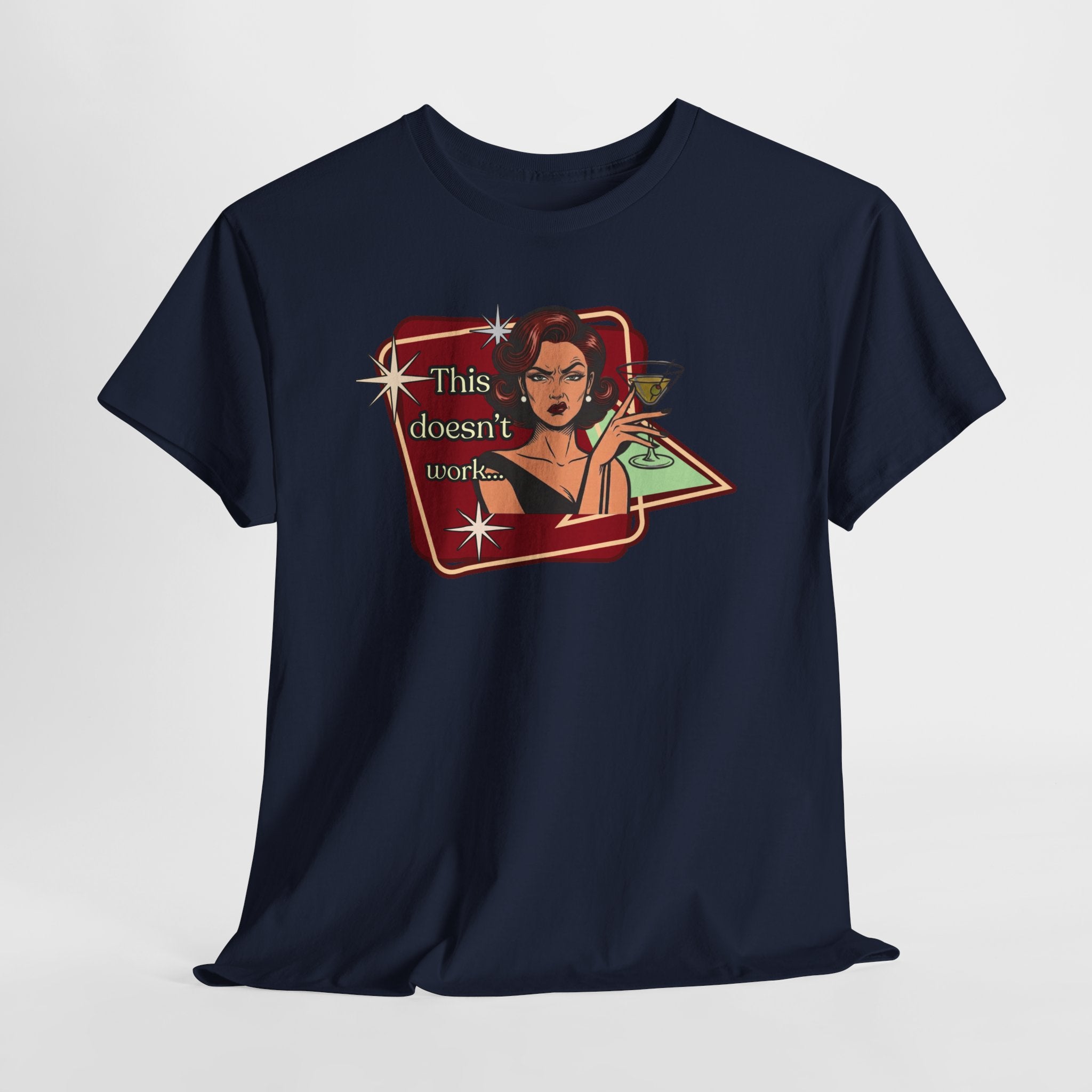 This Doesn't Work Retro Tee — Vintage Style Graphic Tee