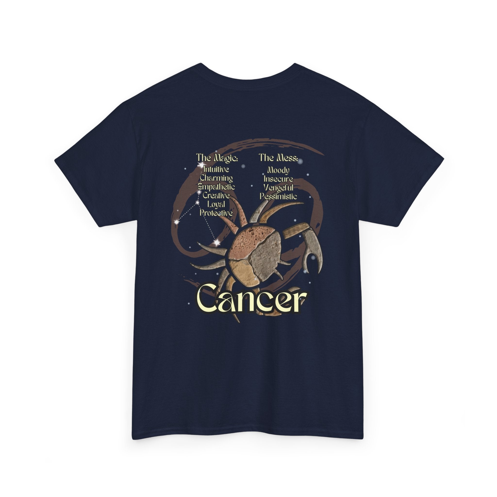 The Zodiac Society T-Shirt —  Cancer Astrology Graphic Tee