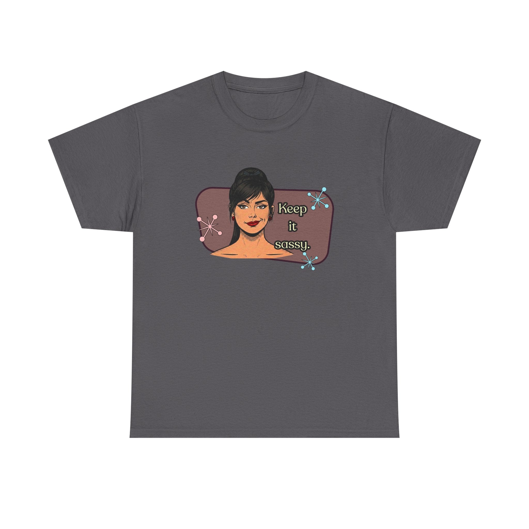 Keep It Sassy Retro Tee — Vintage Style Graphic Tee
