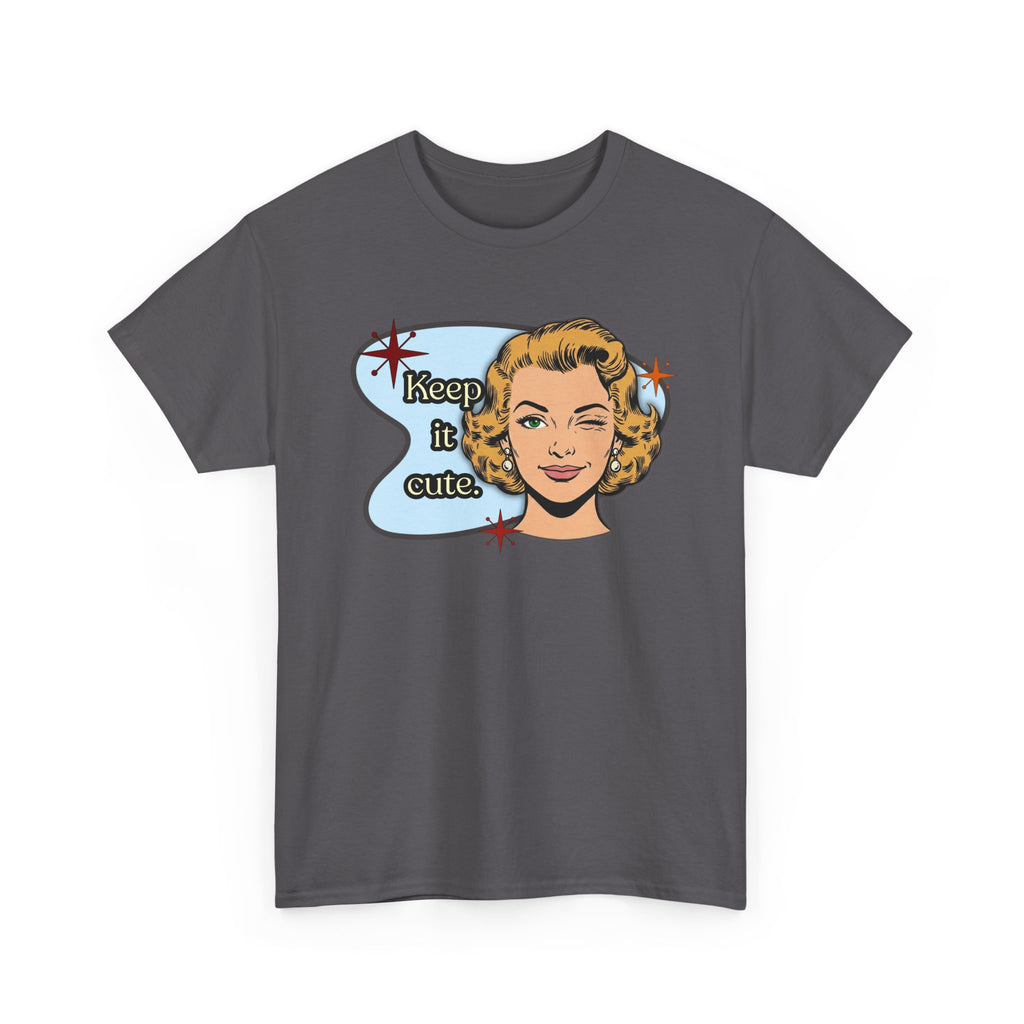 Keep It Cute Retro Tee — Vintage Style Graphic Tee