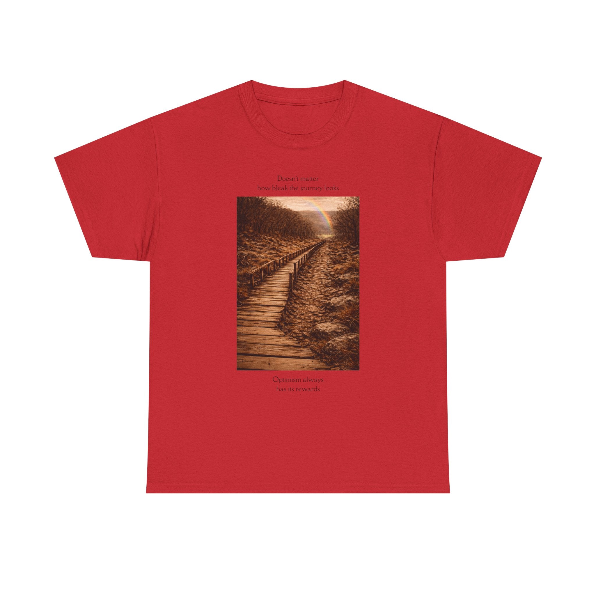 Inspirational Nature T-Shirt - Choose Your Own Path Scenic Graphic Tee