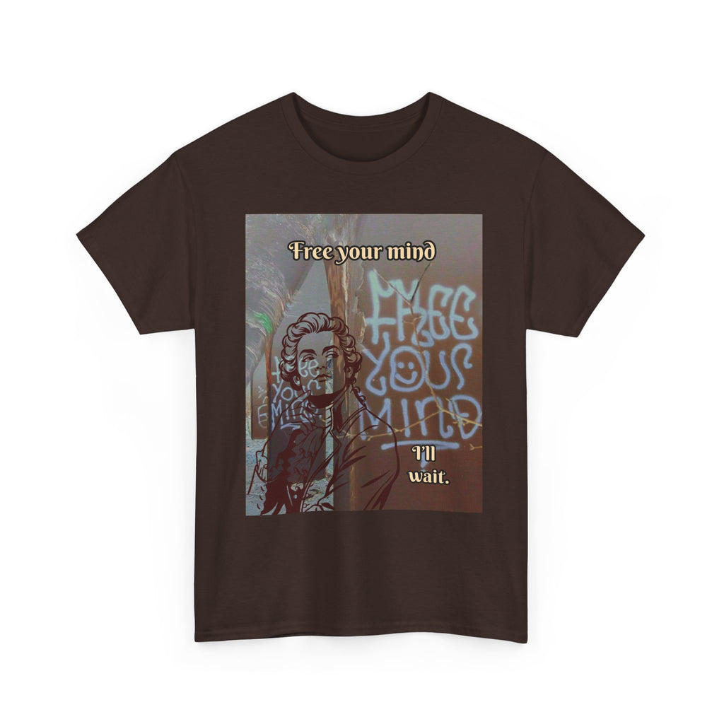 Free Your Mind. I'll Wait 2. — Vintage Graphic Tee