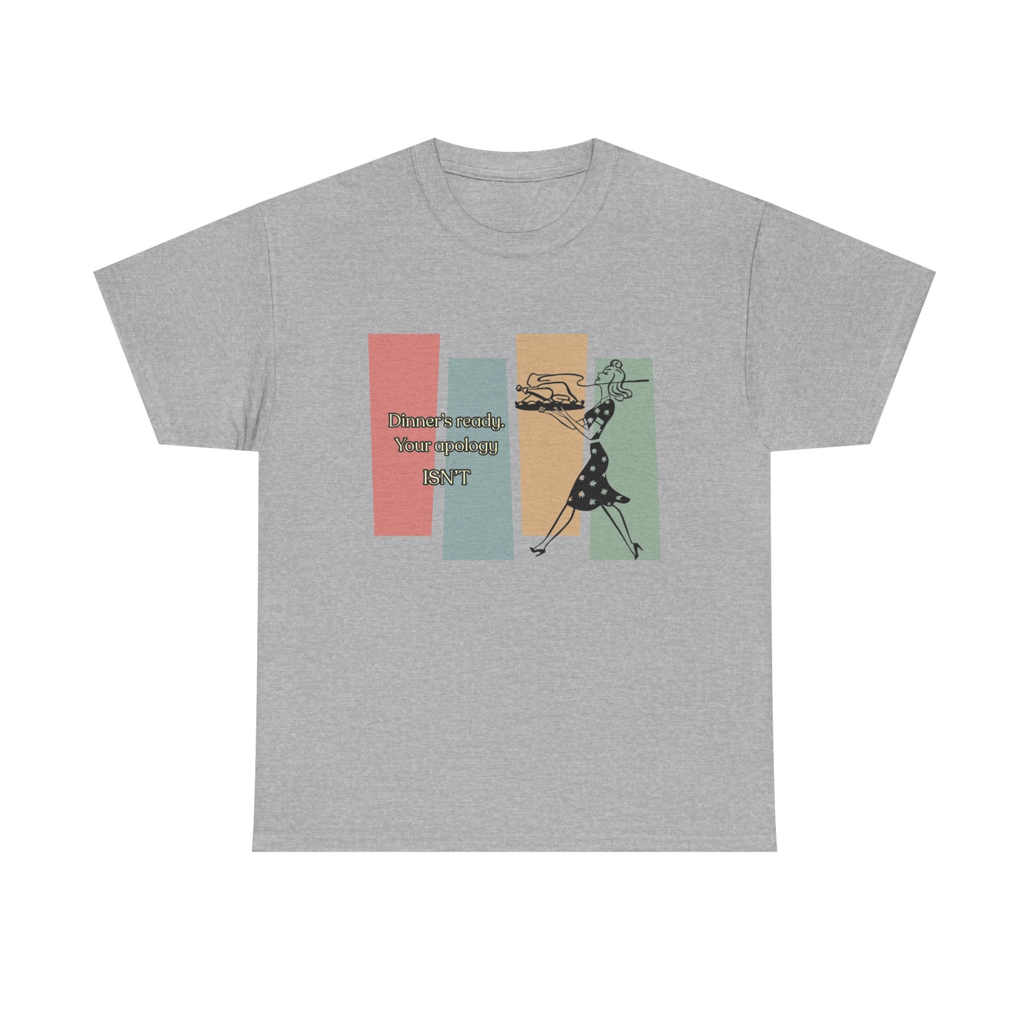 "Common Courtesy" Vintage, Graphic Tee – Dinner's Ready T-Shirt