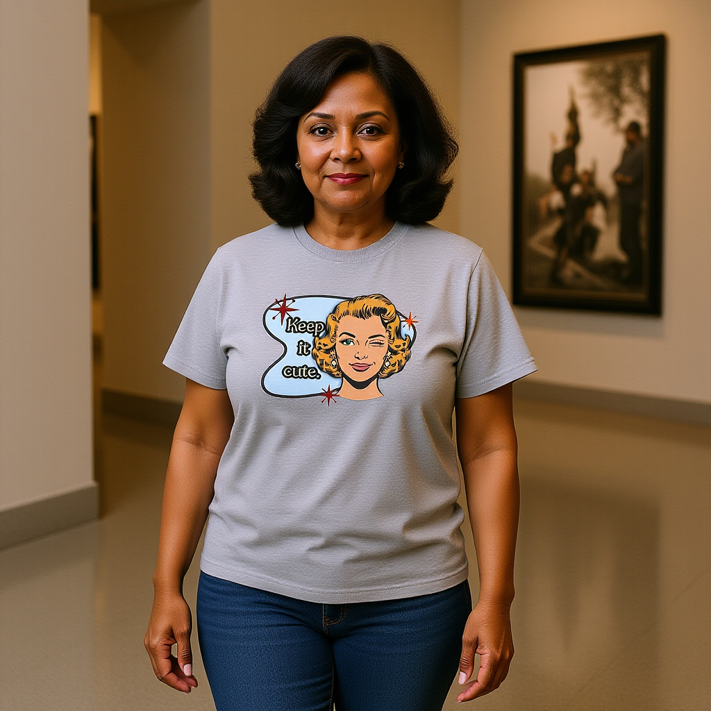Keep It Cute Retro Tee — Vintage Style Graphic Tee